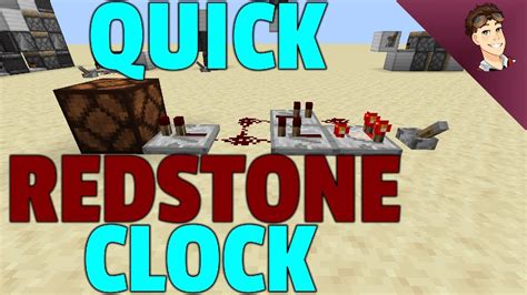 how to do a redstone clock